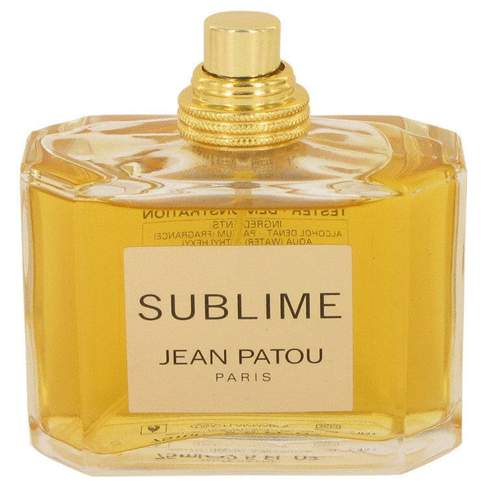 Sublime Eau De Toilette Spray (Tester) By Jean Patou - 2.5 oz