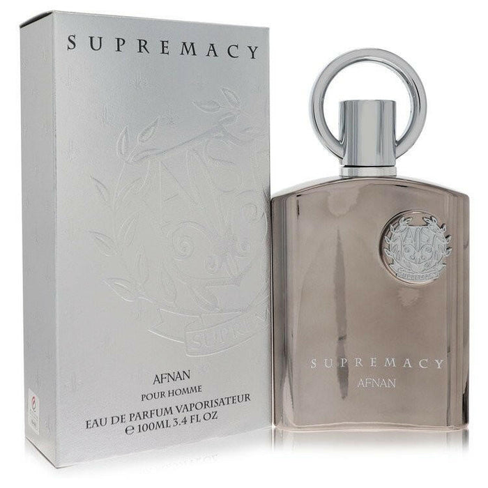 Supremacy Silver Eau De Parfum Spray By Afnan - 3.4 oz
