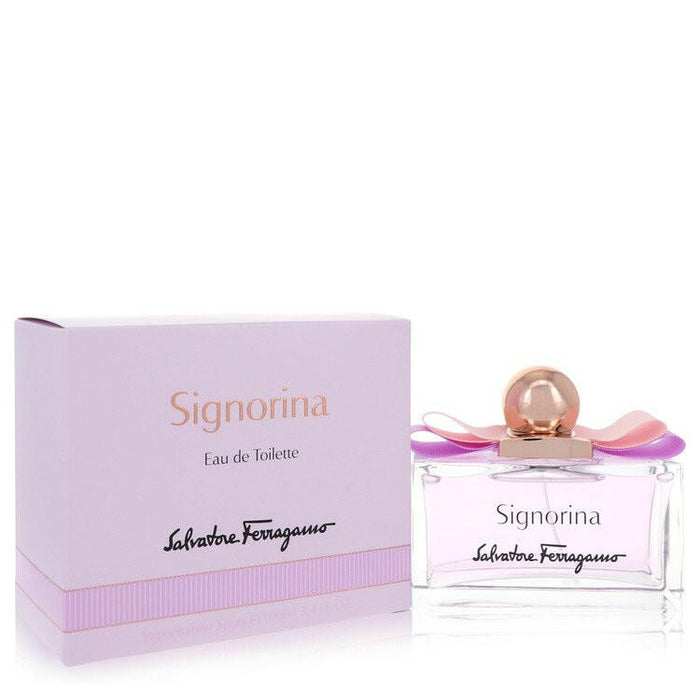 Signorina Eau De Toilette Spray By Salvatore Ferragamo - 3.4 oz