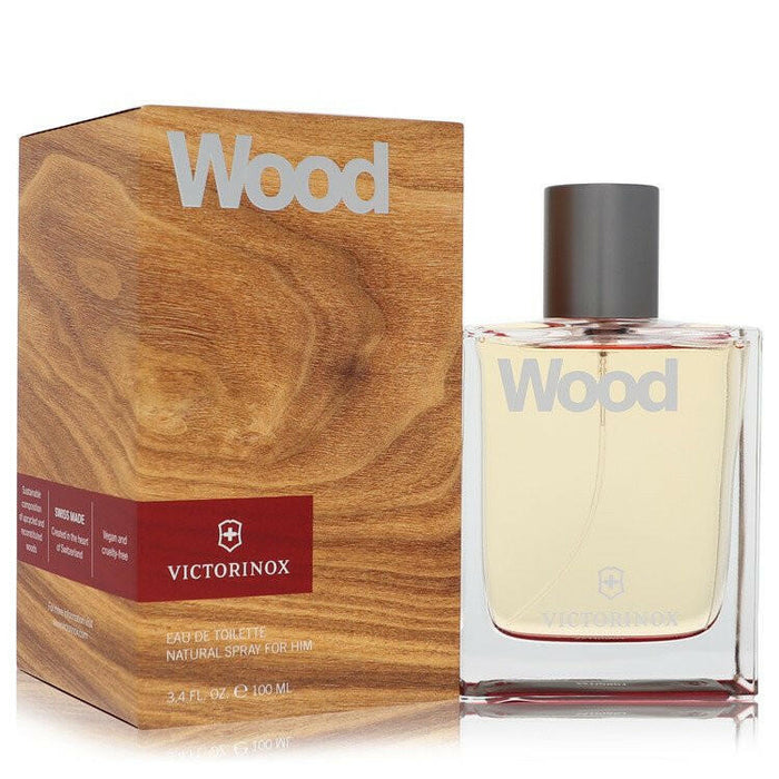 Swiss Army Wood Eau De Toilette Spray By Victorinox - 3.4 oz