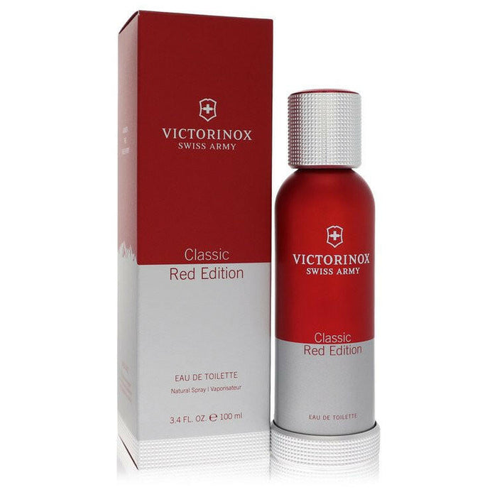 Swiss Army Red Edition Eau De Toilette Spray By Victorinox - 3.4 oz