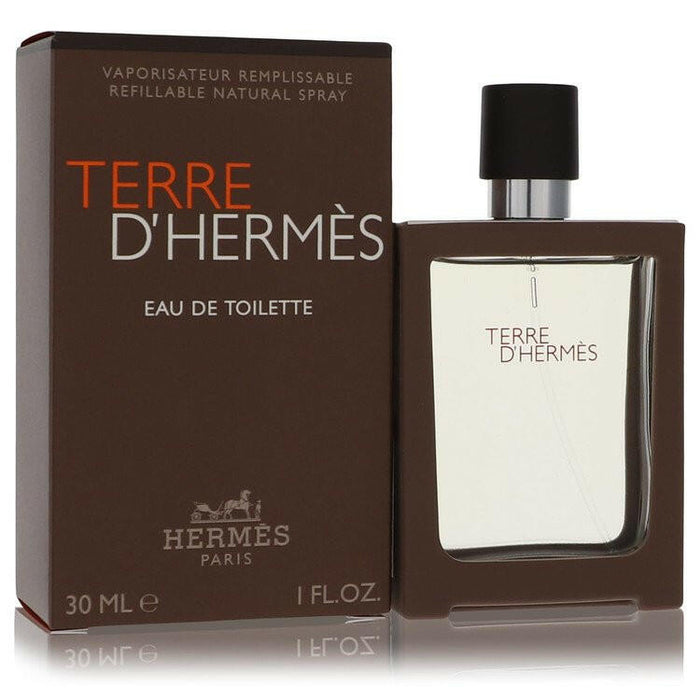 Terre D'hermes Eau De Toilette Spray Spray Refillable By Hermes - 1 oz
