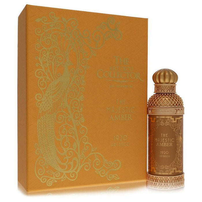 The Majestic Amber Eau De Parfum Spray (Unisex) By Alexandre J - 3.4 oz