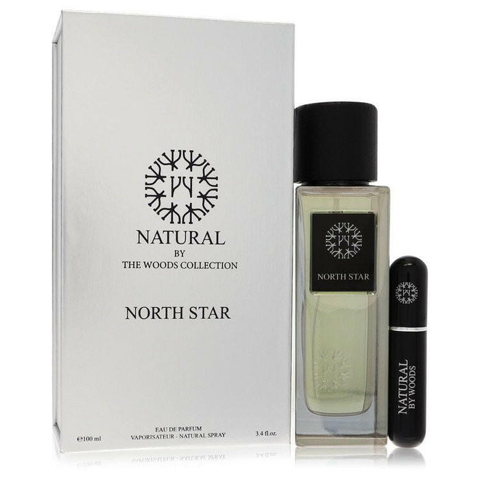 The Woods Collection Natural North Star Eau De Parfum Spray with Mini Refillable Spray (Unisex) By The Woods Collection - 3.4 oz