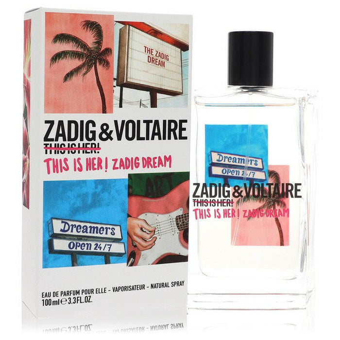 This Is Her! Zadig Dream Eau De Parfum Spray By Zadig & Voltaire - 3.4 oz