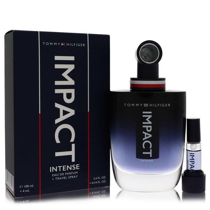 Tommy Hilfiger Impact Intense Eau De Parfum Spray + 0.14 Travel Spray By Tommy Hilfiger - 3.4 oz