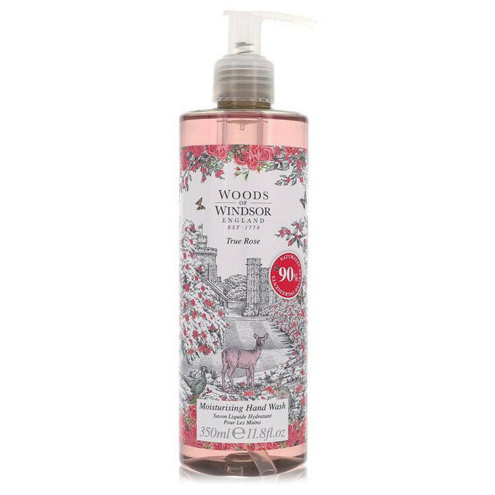 True Rose Hand Wash By Woods of Windsor - 11.8 oz