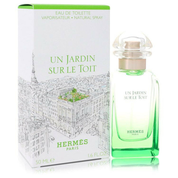 Un Jardin Sur Le Toit Eau De Toilette Spray By Hermes - 1.7 oz