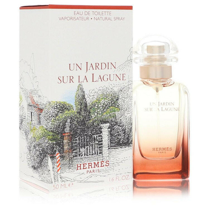 Un Jardin Sur La Lagune Eau De Toilette Spray By Hermes - 1.6 oz