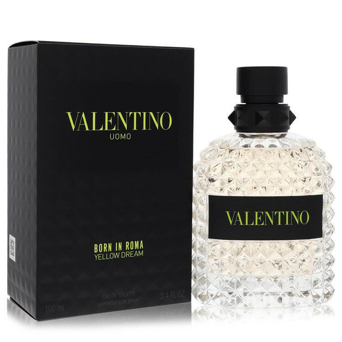 Valentino Uomo Born In Roma Yellow Dream Eau De Toilette Spray By Valentino - 3.4 oz