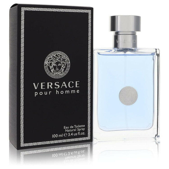 Versace Pour Homme Eau De Toilette Spray By Versace - 3.4 oz