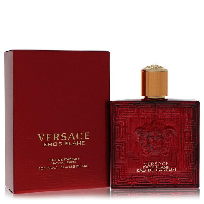 Versace Eros Flame Eau De Parfum Spray By Versace - 3.4 oz