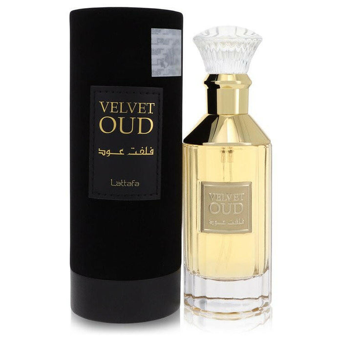 Lattafa Velvet Oud Eau De Parfum Spray (Unisex) By Lattafa - 3.4 oz