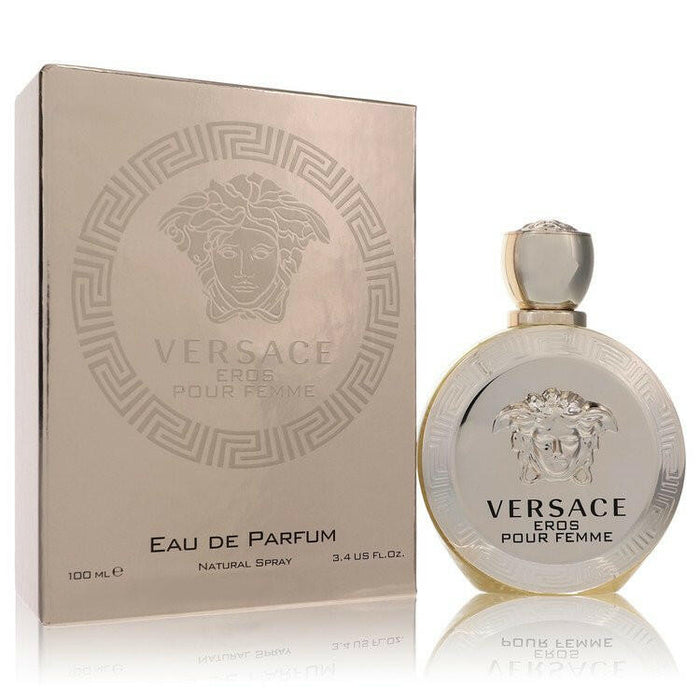 Versace Eros Eau De Parfum Spray By Versace - 3.4 oz