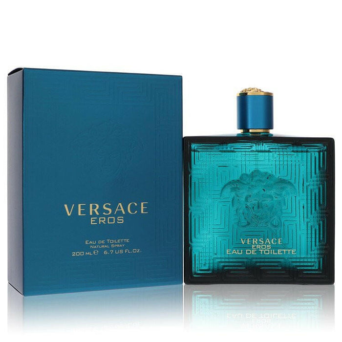 Versace Eros Eau De Toilette Spray By Versace - 6.7 oz