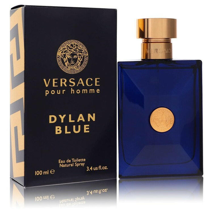 Versace Pour Homme Dylan Blue Eau De Toilette Spray By Versace - 3.4 oz