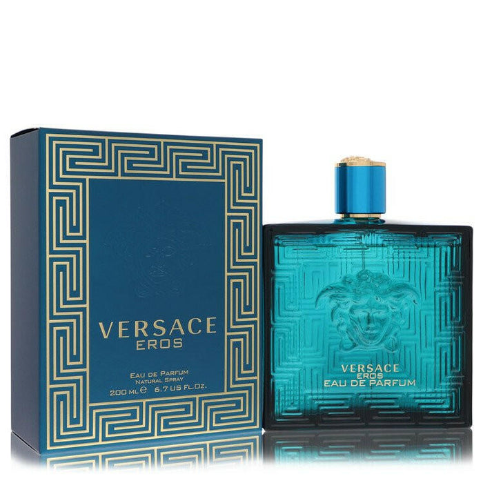 Versace Eros Eau De Parfum Spray By Versace - 6.8 oz