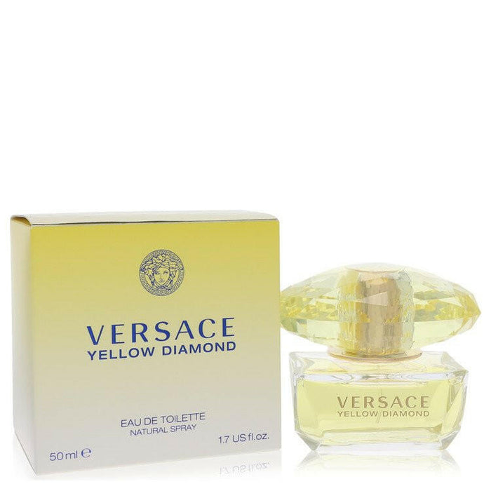 Versace Yellow Diamond Eau De Toilette Spray By Versace - 1.7 oz
