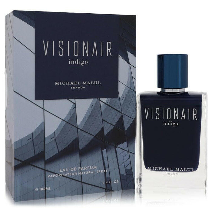 Visionair Indigo Eau De Parfum Spray By Michael Malul - 3.4 oz