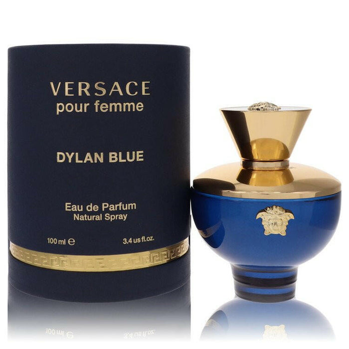Versace Pour Femme Dylan Blue Eau De Parfum Spray By Versace - 3.4 oz