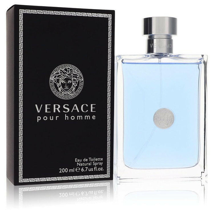 Versace Pour Homme Eau De Toilette Spray By Versace - 6.7 oz