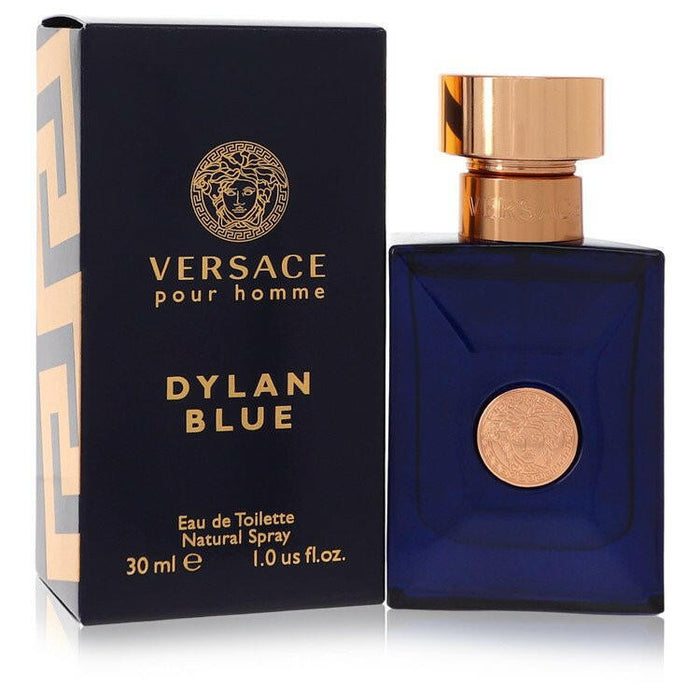 Versace Pour Homme Dylan Blue Eau De Toilette Spray By Versace - 1 oz