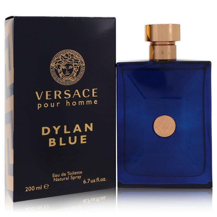 Versace Pour Homme Dylan Blue Eau De Toilette Spray By Versace - 6.7 oz