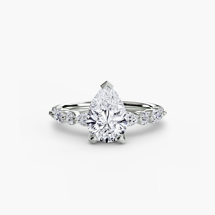 Solitaire with Eternity Pavé 2