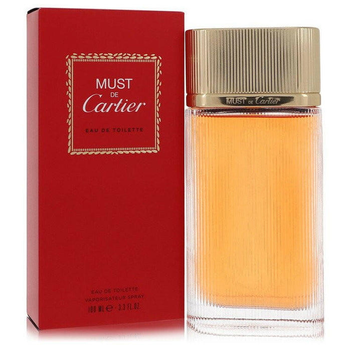 Must De Cartier Eau De Toilette Spray By Cartier - 3.3 oz