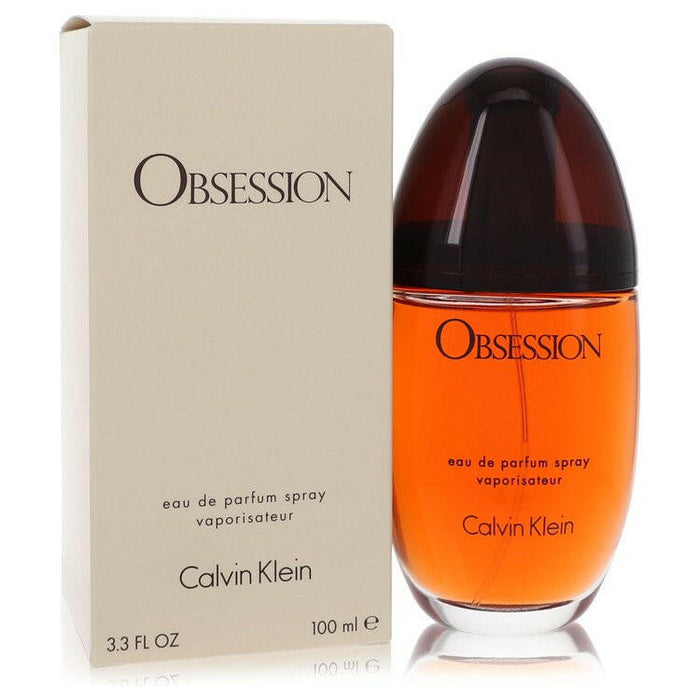 Obsession Eau De Parfum Spray By Calvin Klein - 3.4 oz