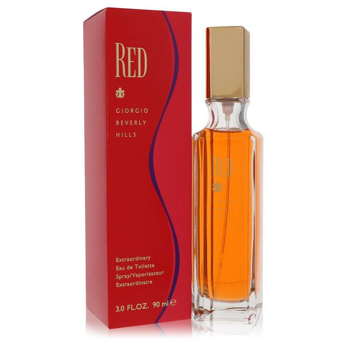Red Eau De Toilette Spray By Giorgio Beverly Hills - 3 oz