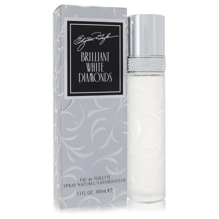 White Diamonds Brilliant Eau De Toilette Spray By Elizabeth Taylor - 3.3 oz