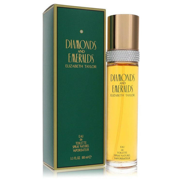 Diamonds & Emeralds Eau De Toilette Spray By Elizabeth Taylor - 3.3 oz
