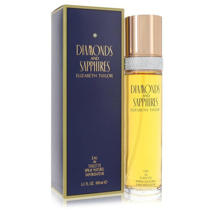 Diamonds & Sapphires Eau De Toilette Spray By Elizabeth Taylor - 3.4 oz