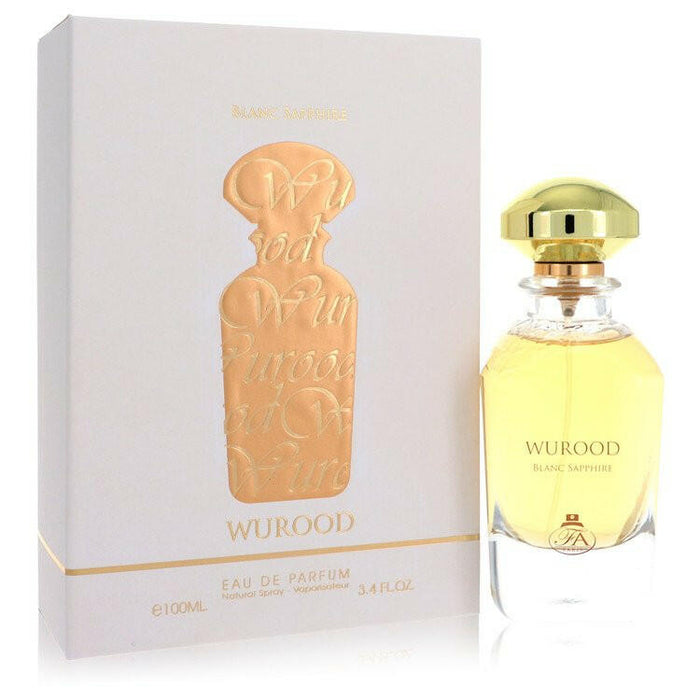 Wurood Blanc Sapphire Eau De Parfum Spray By Fragrance World - 3.4 oz