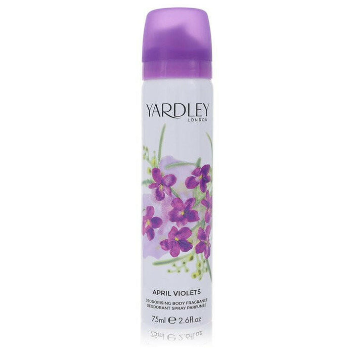 April Violets Body Spray By Yardley London - 2.6 oz
