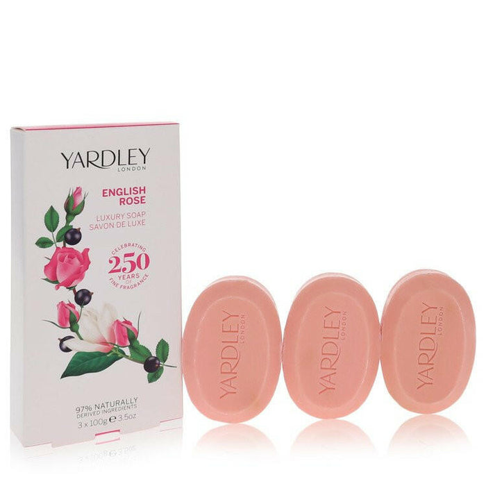 English Rose Yardley 3 x 3.5 oz