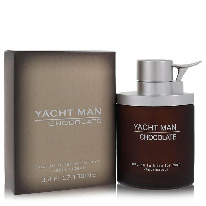 Yacht Man Chocolate Eau De Toilette Spray By Myrurgia - 3.4 oz