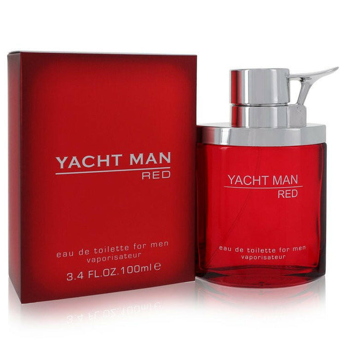 Yacht Man Red Eau De Toilette Spray By Myrurgia - 3.4 oz