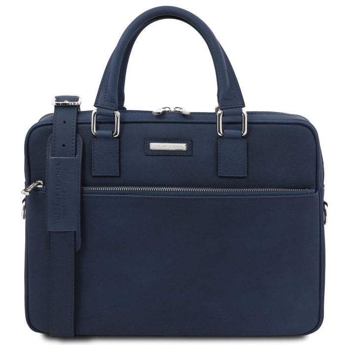 Ferrara - Leather laptop briefcase (TL142620)