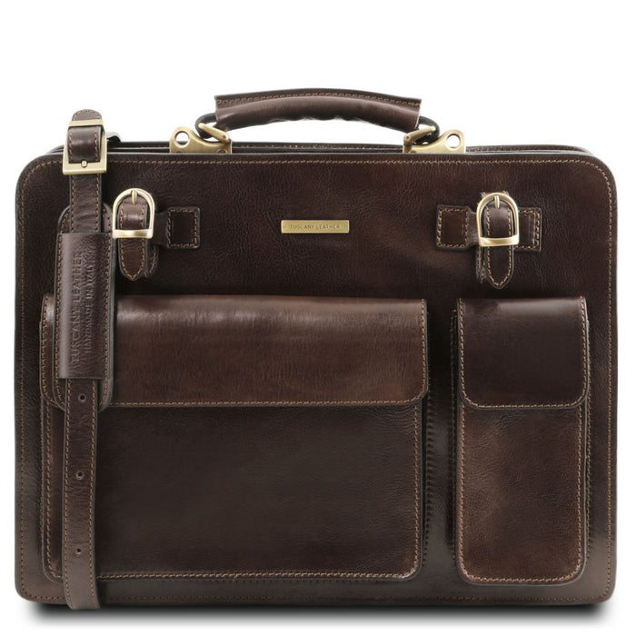 Venezia - Leather Briefcase 2 Compartments (TL141268)