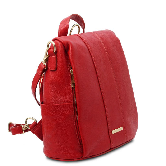 Tl Bag - Soft Leather Backpack (Tl142138)