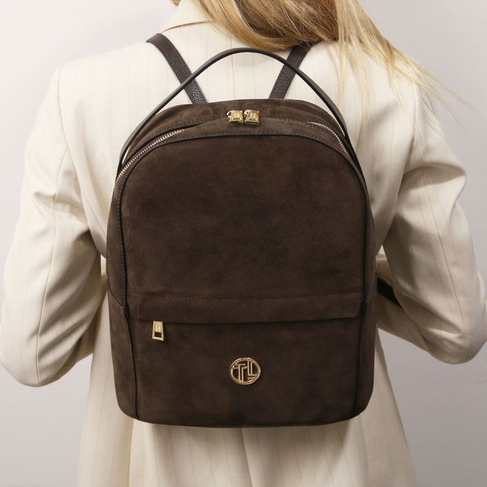 Volta - Suede Leather Backpack (TL142517)