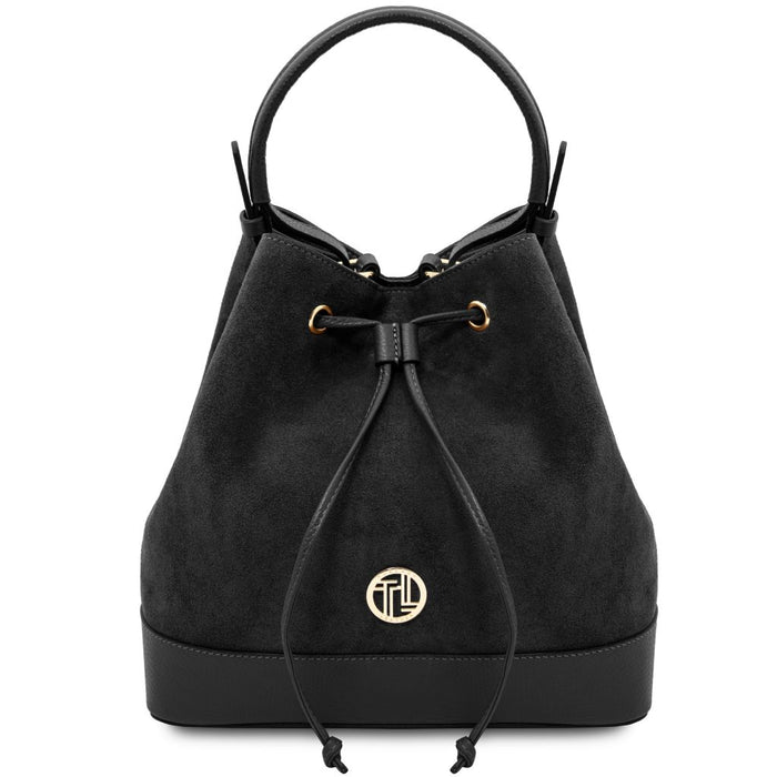 Minerva - Leather Bucket Bag (TL142476)