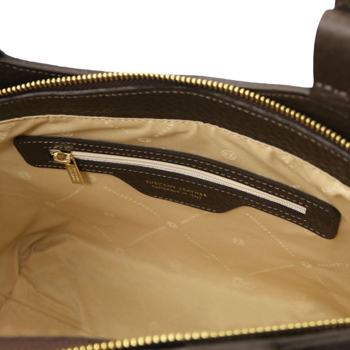 Libra - Leather Shoulder Bag (TL142508)