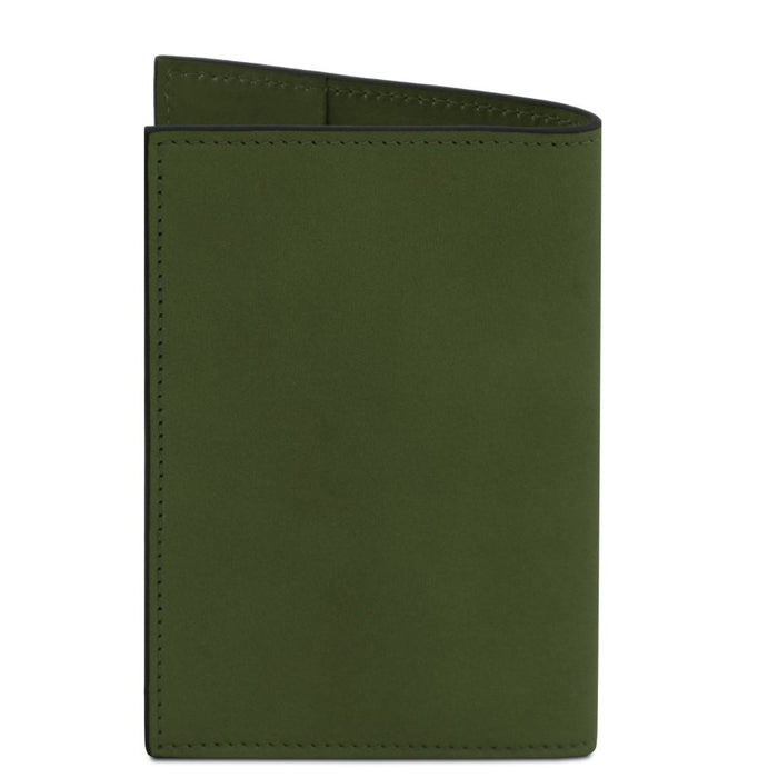 Leather passport cover (TL142605)