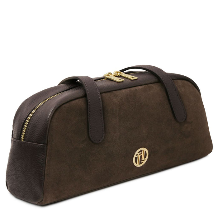 Eclaire - Suede Leather Shoulder Bag (TL142516)