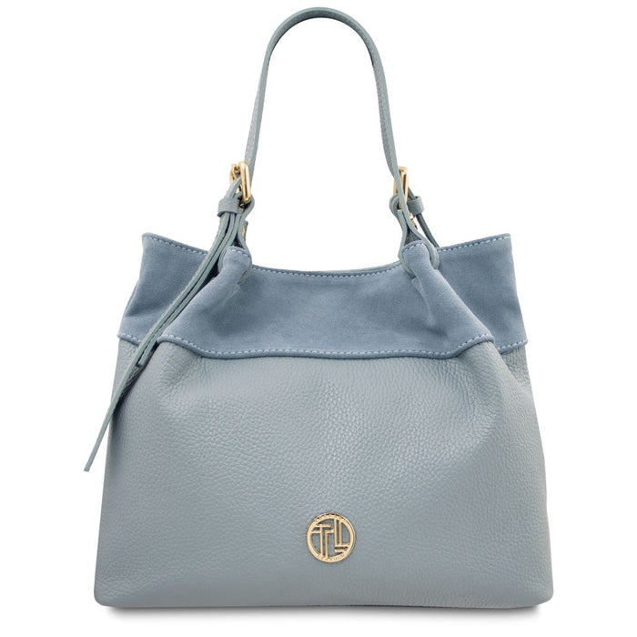 Diade - Soft leather shopping bag (TL142587)