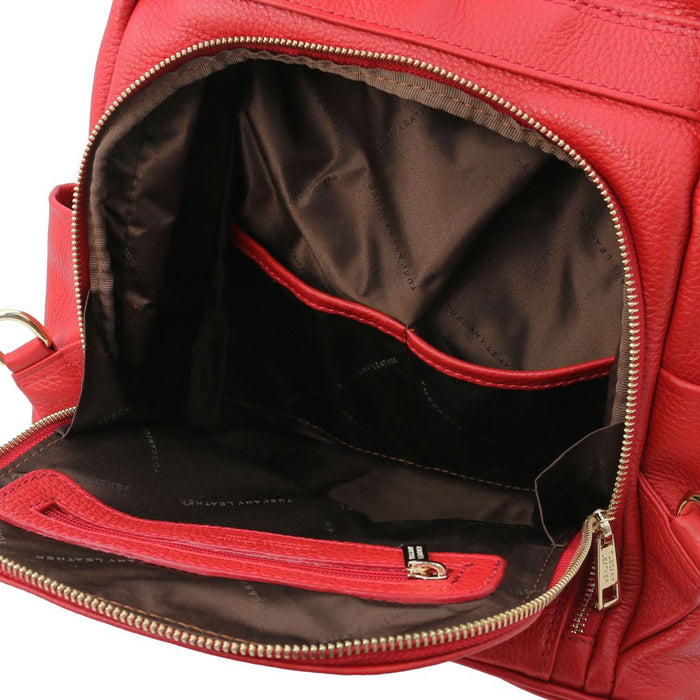 Tl Bag - Soft Leather Backpack (Tl142138)