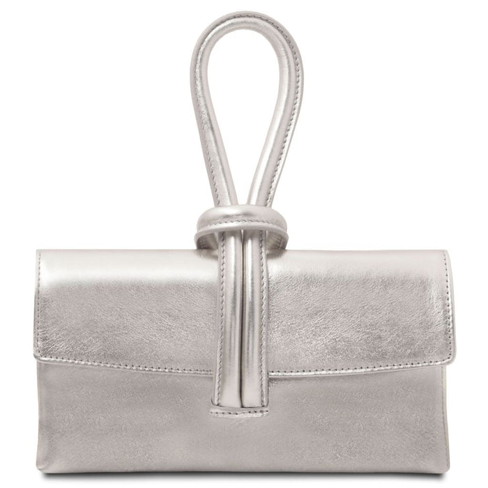 TL Bag - Metallic Leather Clutch (TL141993)
